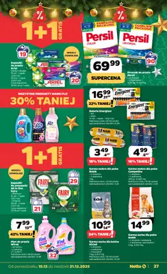 Netto - gazetka promocyjna Gazetka Spożywcza od poniedziałku 15.12 do niedzieli 21.12 - strona 37