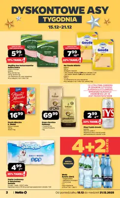 Netto - gazetka promocyjna Gazetka Spożywcza od poniedziałku 15.12 do niedzieli 21.12 - strona 2