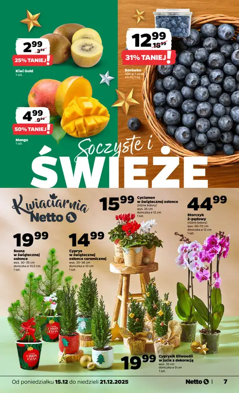 Netto - gazetka promocyjna Gazetka Spożywcza od poniedziałku 15.12 do niedzieli 21.12 - strona 7