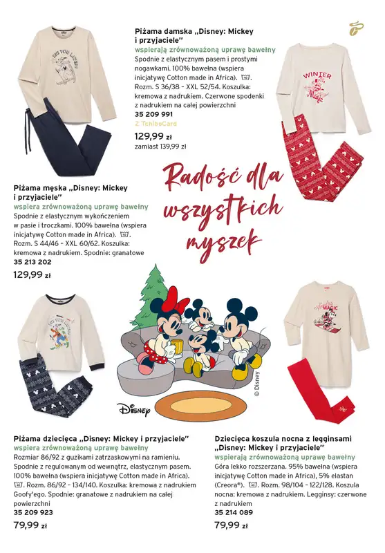 Tchibo - gazetka promocyjna Otul się magią Disney od wtorku 16.12 do niedzieli 18.01 - strona 3