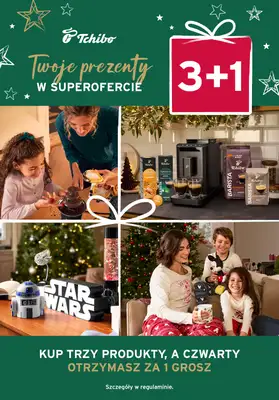 Tchibo - gazetka promocyjna Magia 3+1 od wtorku 16.12 do niedzieli 21.12