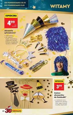 Biedronka - gazetka promocyjna Hity i inspiracje od soboty 13.12 do poniedziałku 05.01 - strona 42