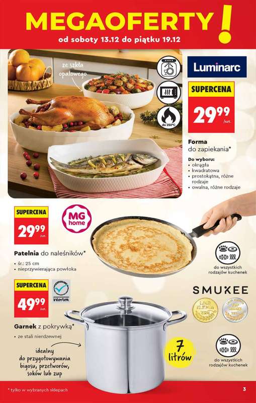 Biedronka - gazetka promocyjna Hity i inspiracje od soboty 13.12 do poniedziałku 05.01 - strona 3