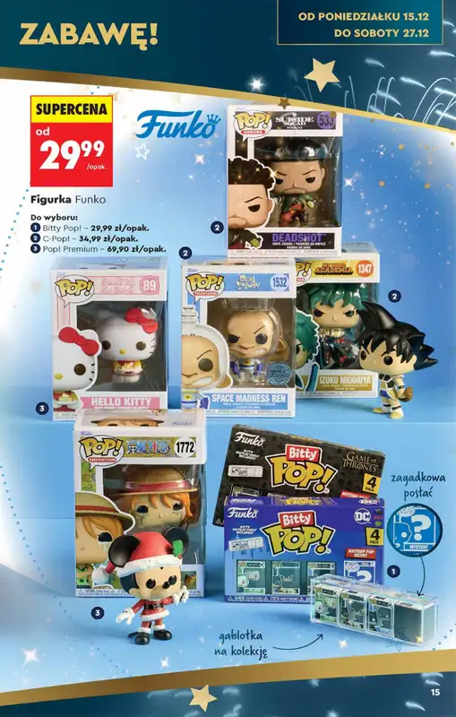 Biedronka - gazetka promocyjna Hity i inspiracje od soboty 13.12 do poniedziałku 05.01 - strona 15