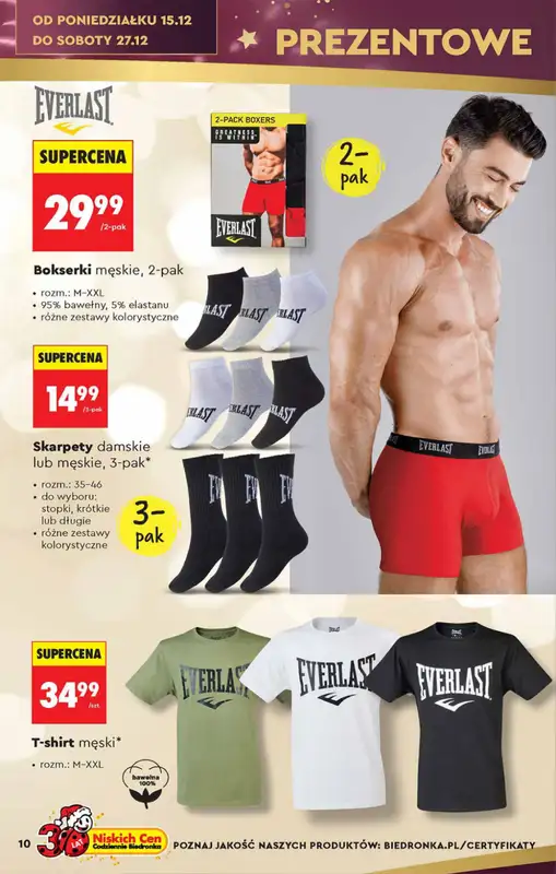 Biedronka - gazetka promocyjna Hity i inspiracje od soboty 13.12 do poniedziałku 05.01 - strona 10