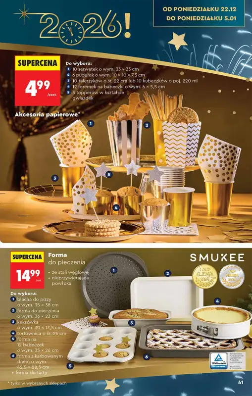 Biedronka - gazetka promocyjna Hity i inspiracje od soboty 13.12 do poniedziałku 05.01 - strona 41