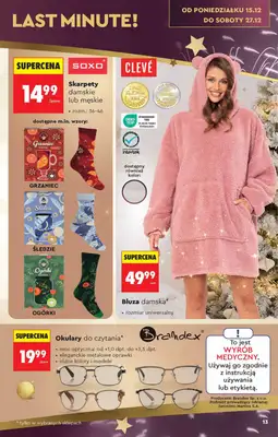 Biedronka - gazetka promocyjna Hity i inspiracje od soboty 13.12 do poniedziałku 05.01 - strona 13