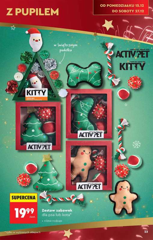 Biedronka - gazetka promocyjna Hity i inspiracje od soboty 13.12 do poniedziałku 05.01 - strona 23