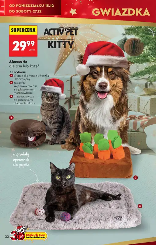 Biedronka - gazetka promocyjna Hity i inspiracje od soboty 13.12 do poniedziałku 05.01 - strona 22