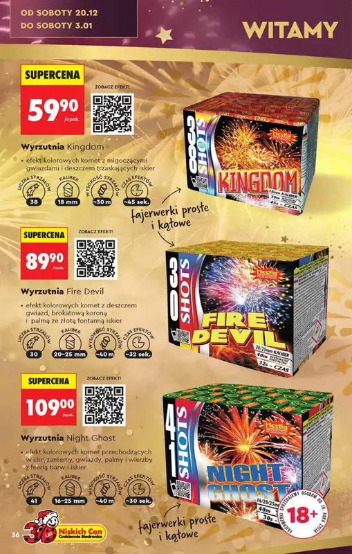 Biedronka - gazetka promocyjna Hity i inspiracje od soboty 13.12 do poniedziałku 05.01 - strona 36