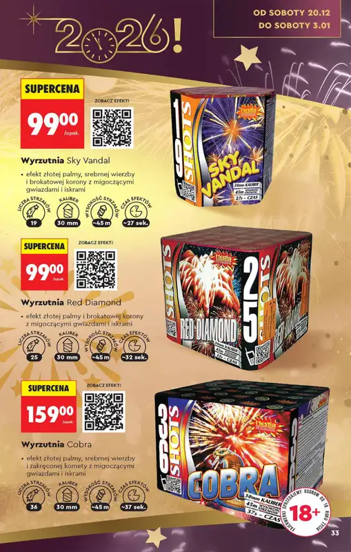 Biedronka - gazetka promocyjna Hity i inspiracje od soboty 13.12 do poniedziałku 05.01 - strona 33