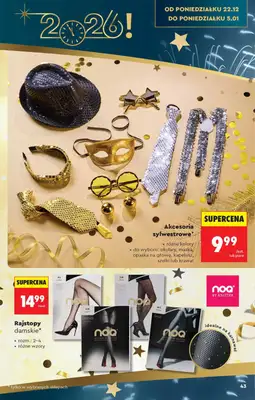 Biedronka - gazetka promocyjna Hity i inspiracje od soboty 13.12 do poniedziałku 05.01 - strona 43