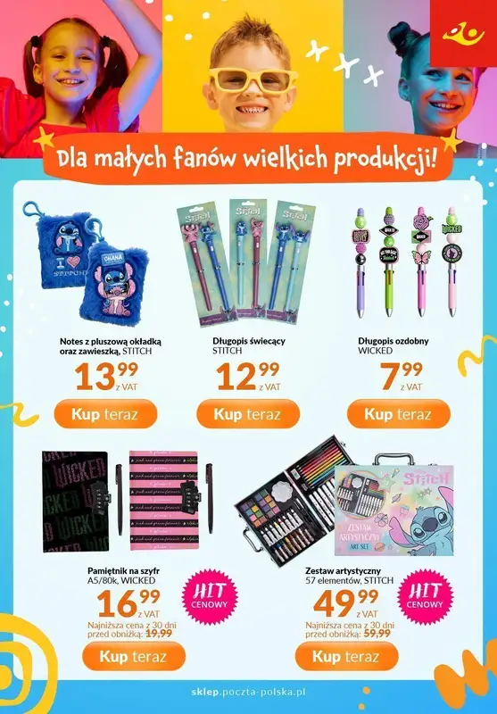 Poczta Polska - gazetka promocyjna Gazetka od poniedziałku 01.12 do niedzieli 14.12 - strona 9