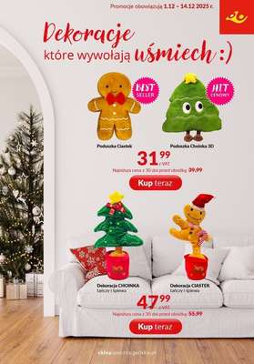 Poczta Polska - gazetka promocyjna Gazetka od poniedziałku 01.12 do niedzieli 14.12 - strona 2