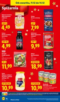 Lidl - gazetka promocyjna Oferta od czwartku od czwartku 11.12 do niedzieli 14.12 - strona 65