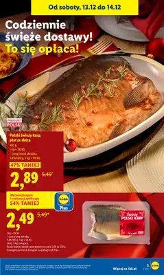 Lidl - gazetka promocyjna Oferta od czwartku od czwartku 11.12 do niedzieli 14.12 - strona 3