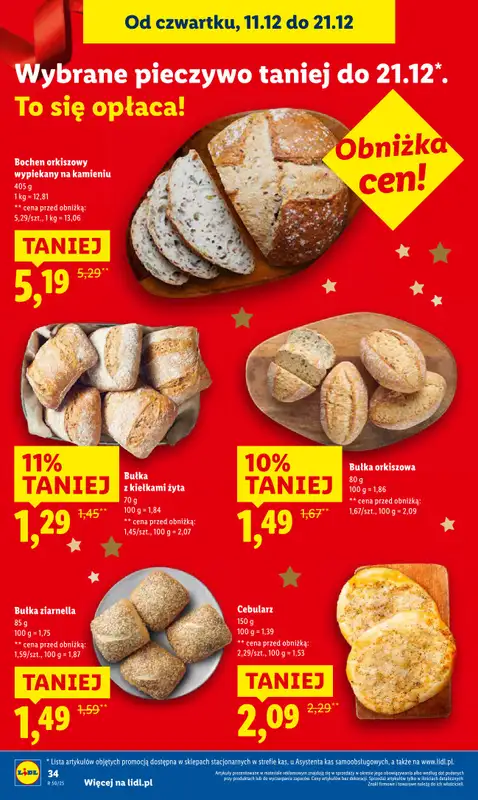 Lidl - gazetka promocyjna Oferta od czwartku od czwartku 11.12 do niedzieli 14.12 - strona 33