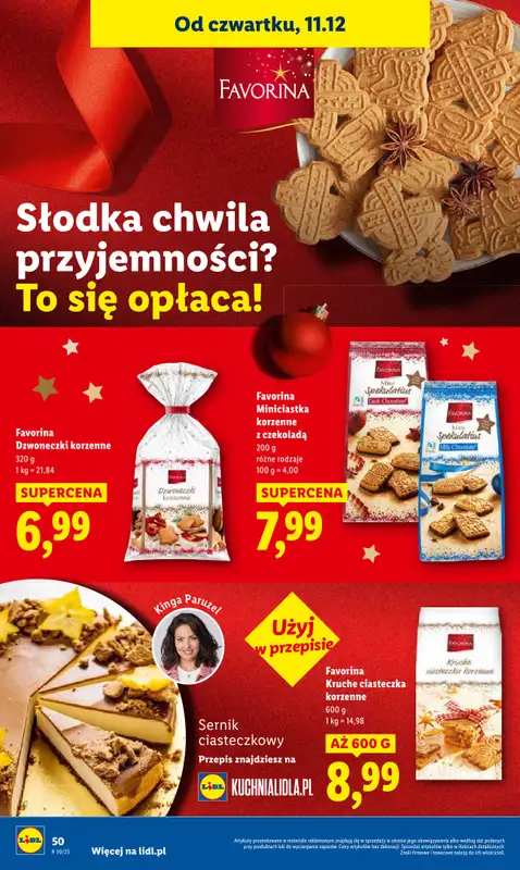 Lidl - gazetka promocyjna Oferta od czwartku od czwartku 11.12 do niedzieli 14.12 - strona 49