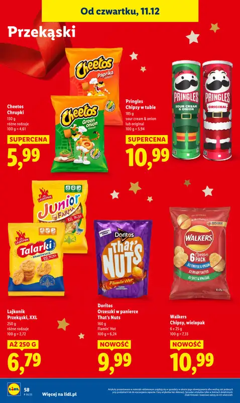 Lidl - gazetka promocyjna Oferta od czwartku od czwartku 11.12 do niedzieli 14.12 - strona 57