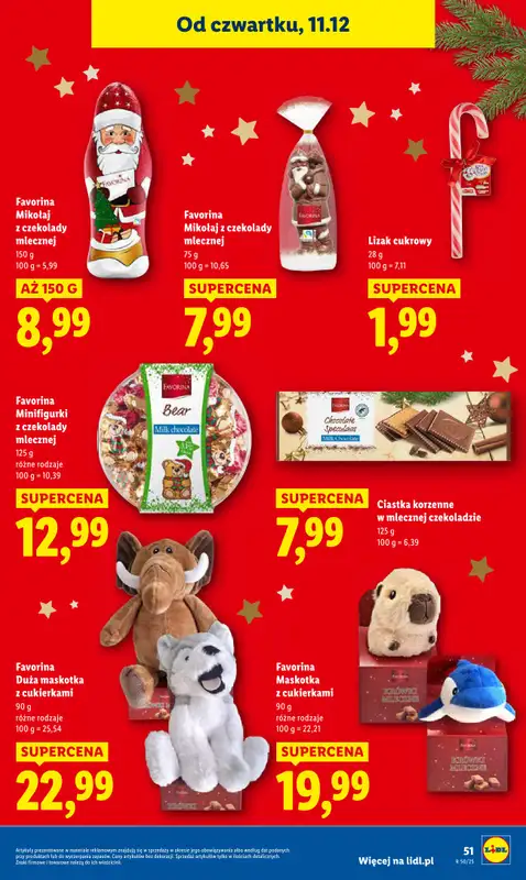 Lidl - gazetka promocyjna Oferta od czwartku od czwartku 11.12 do niedzieli 14.12 - strona 50