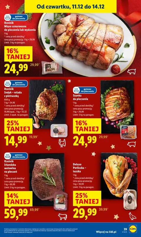 Lidl - gazetka promocyjna Oferta od czwartku od czwartku 11.12 do niedzieli 14.12 - strona 38