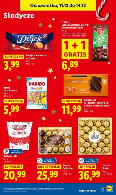 Lidl - gazetka promocyjna Oferta od czwartku od czwartku 11.12 do niedzieli 14.12 - strona 52