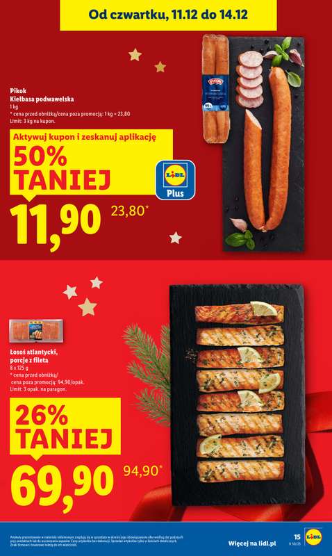 Lidl - gazetka promocyjna Oferta od czwartku od czwartku 11.12 do niedzieli 14.12 - strona 14