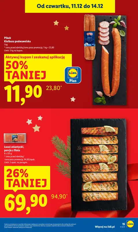 Lidl - gazetka promocyjna Oferta od czwartku od czwartku 11.12 do niedzieli 14.12 - strona 14