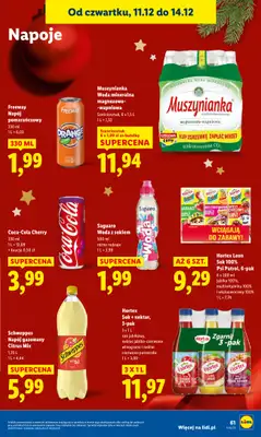 Lidl - gazetka promocyjna Oferta od czwartku od czwartku 11.12 do niedzieli 14.12 - strona 60
