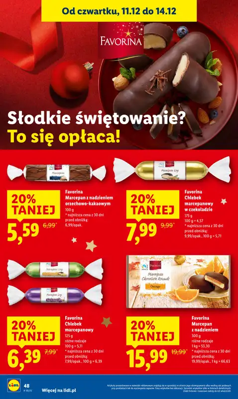 Lidl - gazetka promocyjna Oferta od czwartku od czwartku 11.12 do niedzieli 14.12 - strona 47