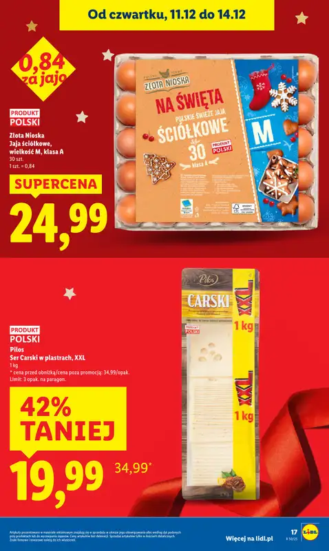 Lidl - gazetka promocyjna Oferta od czwartku od czwartku 11.12 do niedzieli 14.12 - strona 16