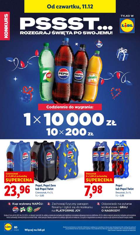 Lidl - gazetka promocyjna Oferta od czwartku od czwartku 11.12 do niedzieli 14.12 - strona 59