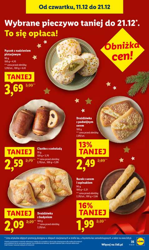 Lidl - gazetka promocyjna Oferta od czwartku od czwartku 11.12 do niedzieli 14.12 - strona 34