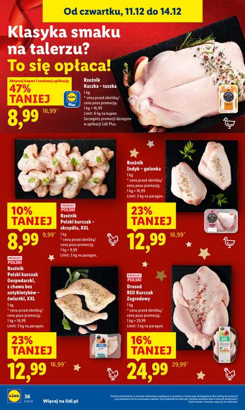 Lidl - gazetka promocyjna Oferta od czwartku od czwartku 11.12 do niedzieli 14.12 - strona 35