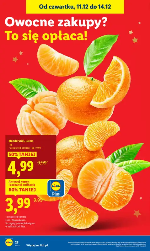 Lidl - gazetka promocyjna Oferta od czwartku od czwartku 11.12 do niedzieli 14.12 - strona 27