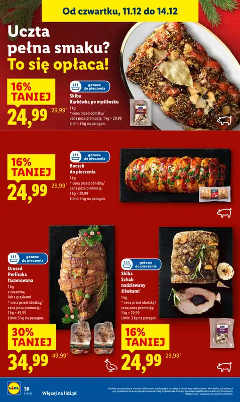 Lidl - gazetka promocyjna Oferta od czwartku od czwartku 11.12 do niedzieli 14.12 - strona 37