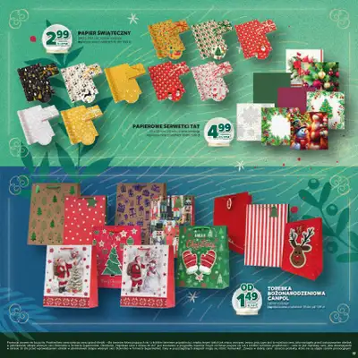 Stokrotka - gazetka promocyjna Katalog Boże Narodzenie  do poniedziałku 29.12 - strona 17