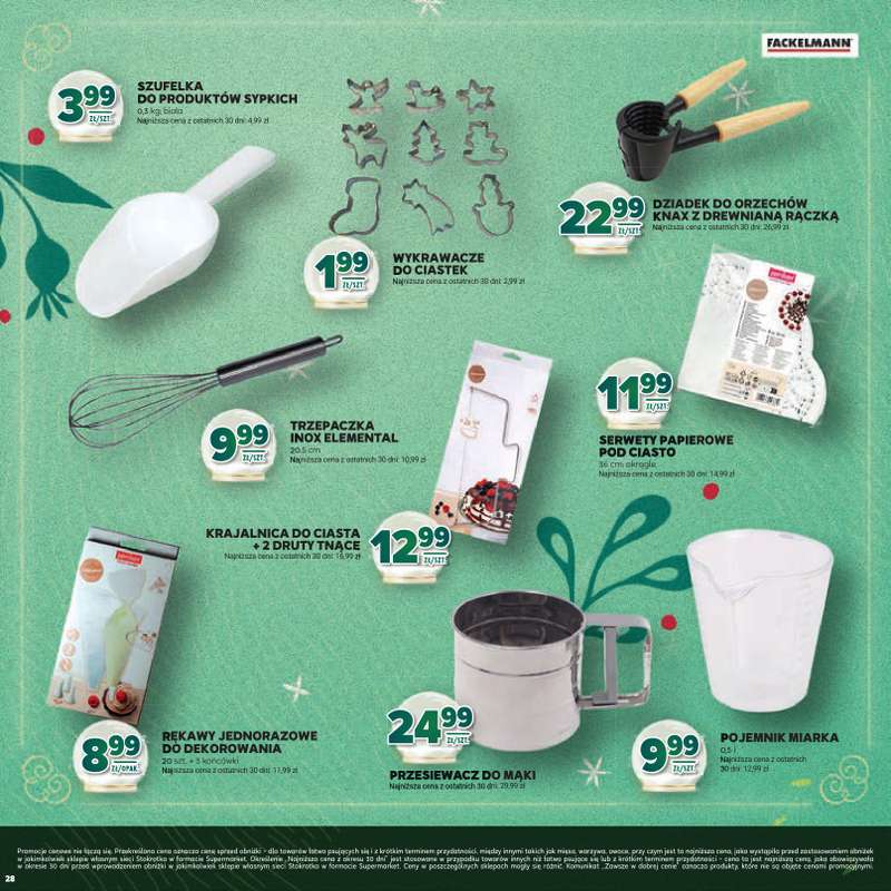 Stokrotka - gazetka promocyjna Katalog Boże Narodzenie  do poniedziałku 29.12 - strona 28