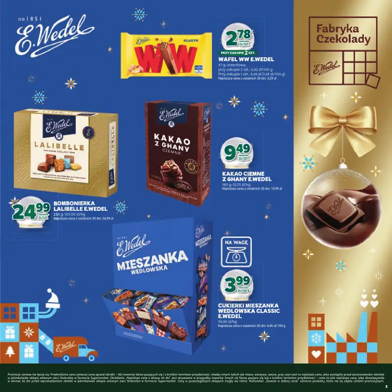 Stokrotka - gazetka promocyjna Katalog Boże Narodzenie  do poniedziałku 29.12 - strona 3