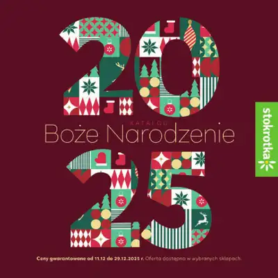Stokrotka - gazetka promocyjna Katalog Boże Narodzenie  do poniedziałku 29.12