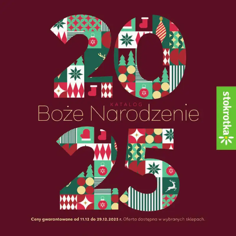 Stokrotka - gazetka promocyjna Katalog Boże Narodzenie  do poniedziałku 29.12