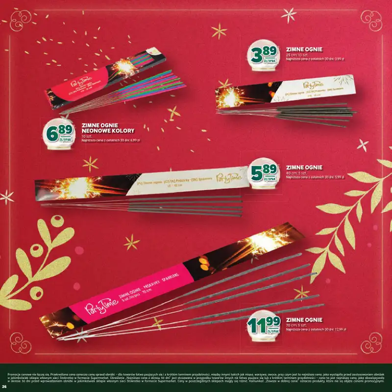 Stokrotka - gazetka promocyjna Katalog Boże Narodzenie  do poniedziałku 29.12 - strona 26