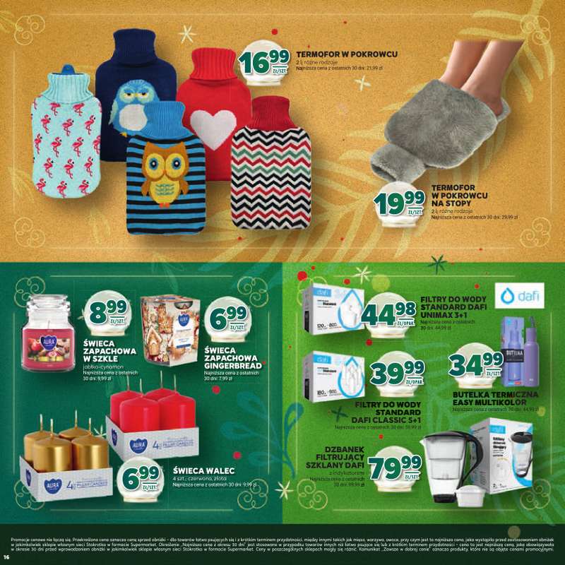 Stokrotka - gazetka promocyjna Katalog Boże Narodzenie  do poniedziałku 29.12 - strona 16