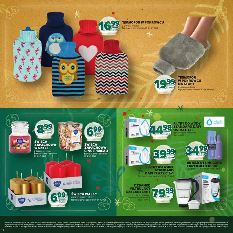 Stokrotka - gazetka promocyjna Katalog Boże Narodzenie  do poniedziałku 29.12 - strona 16