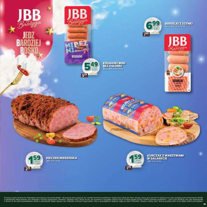 Stokrotka - gazetka promocyjna Katalog Boże Narodzenie  do poniedziałku 29.12 - strona 55