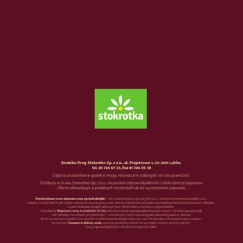 Stokrotka - gazetka promocyjna Katalog Boże Narodzenie  do poniedziałku 29.12 - strona 76