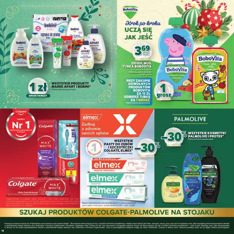 Stokrotka - gazetka promocyjna Katalog Boże Narodzenie  do poniedziałku 29.12 - strona 72