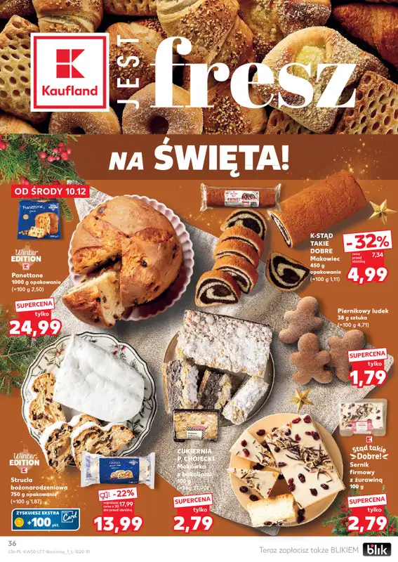 Kaufland - gazetka promocyjna Oferta Kaufland od środy 10.12 do wtorku 16.12 - strona 36