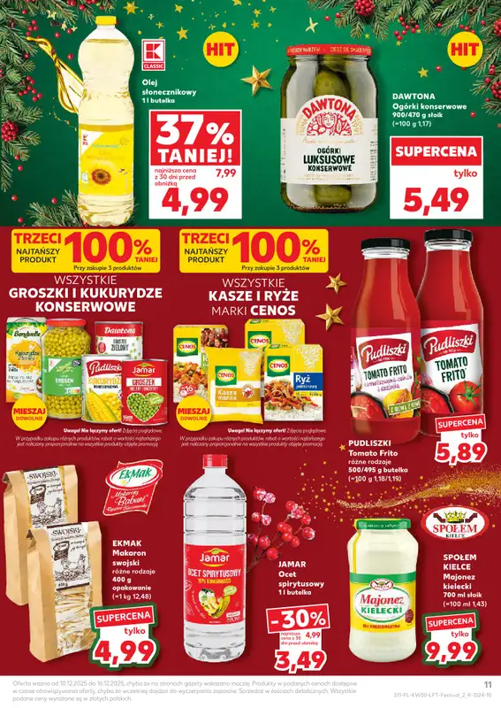 Kaufland - gazetka promocyjna Oferta Kaufland od środy 10.12 do wtorku 16.12 - strona 11