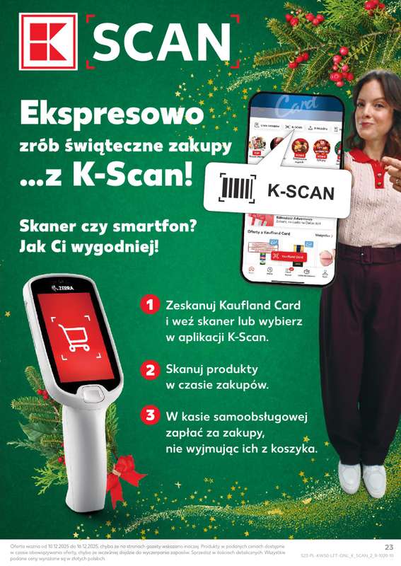 Kaufland - gazetka promocyjna Oferta Kaufland od środy 10.12 do wtorku 16.12 - strona 23